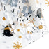 | 12"×54" Hives Bees Honey TPU Vinyl Cute Style Waterproof Transparent Vinyl Fabric for Handbags, Wallets, Quilting...