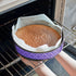 Bake Even Cake Strips 4 Pcs Bake Even Strip for Cake Pans, Baking Even Strip, Cake Pan Dampen Strips, Adjustable Baking Tray Protection Straps, fo...