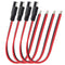 4 PCS 1 Feet 14AWG SAE Connector Quick Disconnect Plug Extension Cable, SAE Extension Cable for Automotive, RV, Motorcycle Cars Tractor, Solar Pan...