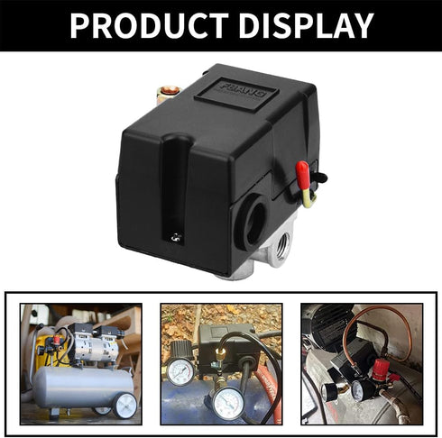 air compressor switch 125 psi?air compressor pressure control switch?air compressor shut off switch?central pneumatic air compressor parts (TOOL1)...