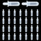 30 PCS Shutter Repair Plantation Shutter Replacement Parts Shutter pins Replacement Plantation Shutter Repair kit Pins, Plastic Spring...