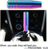 Weighted Manual Shift Knobs Multicolor, 5 Inch with 3 Threaded Adapters M8 M10 M12 x 1.25, Metal Gear Stick Shift Knob Aluminum Alloy, Universal C...