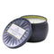 Voluspa Makassar Ebony & Peach, Mini Tin Candle, 4 oz, 25 Hour Burn Time, Coconut Wax for Clean Burning, Handcrafted in The USA...