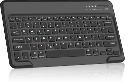 SENGBIRCH Bluetooth Keyboard for iPad Pro (13-inch, 12.9 inch), iPad Air 13-inch, Samsung Galaxy Tablet, Xiaomi, Wireless QWERTY Layout, USB-C Rec...