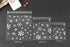 AKOAK 100 Count Resealable Clear Snowflake Bags Sweets Cookies Lollipops Cake Cellophane Bags Packaging Candy Cookie Plastic Bag Wedding Birthday ...