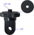 2pcs Camera Tripod Adapter, 1/4" - 20 Conversion Adapter for GoPro Action Camera to 1/4" Screw Adapter Mount Accessories...