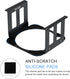 IFCASE Aluminum Under Desk Stand Mount for Mac Studio M2 M1 Max, Ultra with Anti-Scratch Pad (Black)...