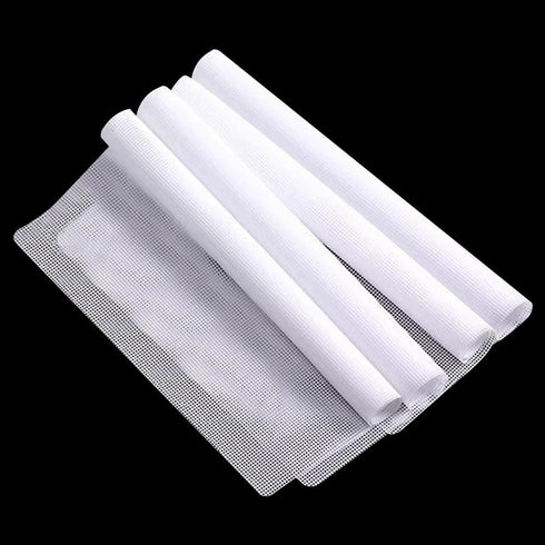 4 Pack Silicone Dehydrator Sheets,Non-stick Food Fruit Dehydrator Mats Reusable Steamer Mesh Mat for Fruit Dryer,Dehydrator Liner,Silicone Dehydra...