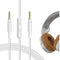 GEEKRIA Audio Cable with Mic Compatible with Skullcandy Hesh Evo, Hesh 3, Crusher Evo Headphones Cable, 3.5mm to 3.5mm Replacement Stereo Cord wit...