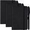 Koogel 3PCS Pocket Notebook Journals, Mini Notebooks with Pen Holder Hardcover Small Notepads for Note Taking School Office Black...