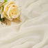 Ivory Table Runner 2 Packs Sheer Chiffon Fabric 27x120 Inches Romantic Table Runners for Wedding Rustic Boho Party Decorations...