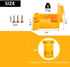 2 in 1 Tool Mount Hanger/Dock Compatible for Dewalt 20V Drill; Battery Holder Hanger/Dock Compatible for DCB203 DCB206 DCB200 Battery,Also fit for...