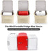 Mini Fridge Travel Case, 4L/6 Cans Portable Cover Storage Bag for Frigidaire EFMIS129 Compact Refrigerators,for AstroAI Mini Fridge,for Cooluli Mi...