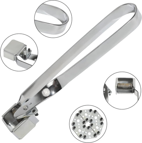 Triple Flint Torch Striker, Triple Flint Spark Lighter, for Welding and Cutting, 6pcs Flint Replacements, for Welder...
