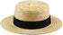 Boater Hats for Men Women Straw Skimmer Hat Wide Brim Halloween Christmas Costume...