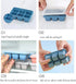 Ice Cube Trays for Freezer 3 Pack - Mini Ice Cube Trays with Lid & Easy-Release Silicone Bottom, Stackable Small Ice Cube Molds for Mini Fridge/Tr...