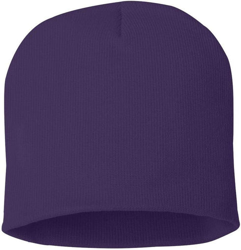 Sportsman 8" Knit Beanie One Size Purple...