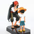 Anime Luffy Figure, Shanks Touching Luffy Figure Anime Action Figure Collection Statue Doll Toy Gift...