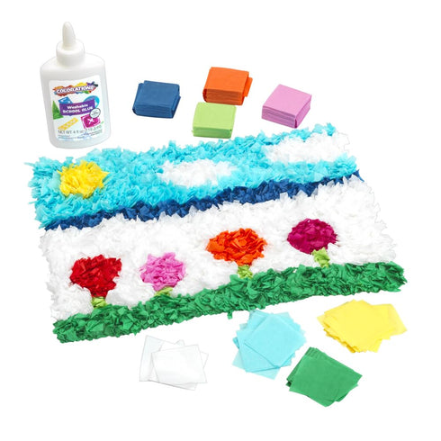 Colorations® Mini Tissue Squares – 10 Colors, 5,000 pieces...