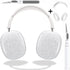 for Cute Glitter Airpods Max Case with Cleaner Kit, Anti-Scratch Shell Pattern Ear Pad Case Cover/Ear Cups Cover/Headband Cover for AirPods Max Co...