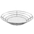 G.E.T. 4-84814 12.5" x 9.25" Stainless Steel Oval Basket with Raised Grid Base, Clipper Mill (Qty,1)...
