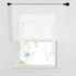 NICETOWN Tie Up Curtain for Small Windows - Pure White Bathroom Linen Curtain Textured Adjustable Roman Shade for Kitchen/Camper RV/Living Room, 4...