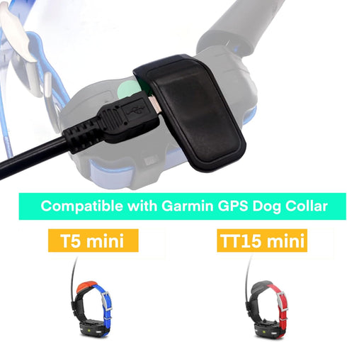 Charger Clip for Garmin T5mini TT15mini Training Dog Collar, Replacement USB Charging Cable Clip....