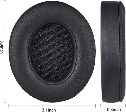 Studio 3 Ear Pads Cushions Replacement Earpads for Beats Studio 2 & Studio 3 Wired & Wireless Headphones, Ear Cushions Memory Foam Earpads with So...