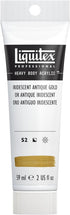 Liquitex Professional Heavy Body Acrylic Paint, 2-oz (59ml) Tube, Iridescent Antique Gold...