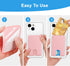 SHANSHUI Credit Card Holder for Cell Phone, 3 Pack Premium Silicone Ultra Slim Phone Wallet Stick on Phone Pocket Fit Almost All Smartphones - Bla...