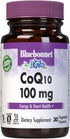 BlueBonnet CoQ-10 Vegetarian Capsules, 100 mg, 30 Count...