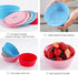 Silicone Expandable Collapsible Bowl for Travel Camping Hiking (Gray(L))...