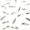 Austrian Crystal Austria Crystal (001) Clear Swarovski 2304 Raindrop Flatbacks No-Hotfix Rhinestones 10 pcs Nail Art Bling DIY gems Resin Jeweller...