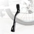 Bike Kickstand Adjustable Non-Slip rear side bicycle kick stand Aluminum Alloy Universal Stand Bicycle Accessories for 24" to 29" Bike Stand Black...