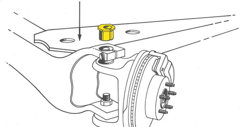 MOOG K8984 Alignment Caster / Camber Bushing for Ford Ranger...