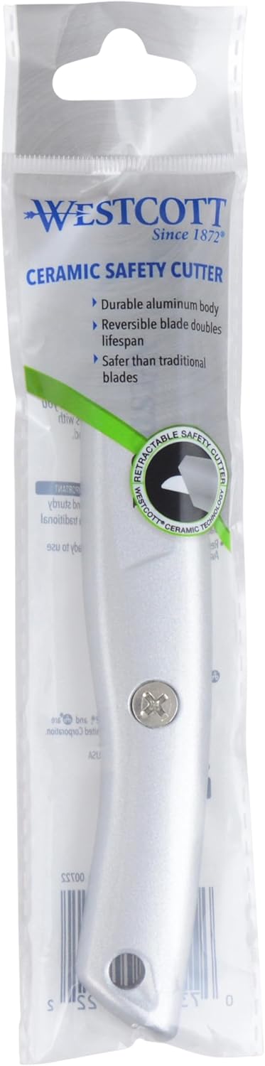 Aluminum Safety Cutter with Ceramic Blade...