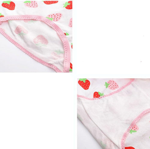 BLESSI 5 Pack Cute Cartoon Cherry Strawberry Printied Underpants...