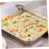 Barbecue Plate Tray korean bbq grill pan stainless steel bakeware stainless steel tray baking pan stainless steel fruit tray food oven trays cake ...