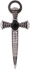 Antique Crystal Sword Pin Brooch Lapel Pin Scottish Kilt Pins Cardigan Shawl Safety Pin Hat Pins...