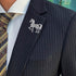 Rhinestone Horse Animal Brooch Pin for Women Girls Men Silver Plated Fashion Crystal Pony Brooches Lapel Pins Cute Dress Accessories Holiday Party...