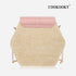 COOKOOKY Straw Bag for Women Crossbody Bags Summer Beach Purse Shoulder Bag Beach Essentials for Vacation...