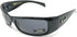 Locs All Black Cholo Biker Extra Narrow Lens Rectangular Sunglasses...