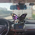 2D Flat Butterfly Cross Pendant, Car Rearview Mirror Decoration, Bag keychain,Christmas Valentine's Day Gifts...