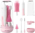 Electric Travel Baby Bottle Brush Set, Electric Bottle Brush Cleaner, Silicone Bottle, Nipple and Straw Brush, Stirring Disperser, Drainage Rack, ...