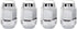 McGard 64011 Lug NUT 7/16 Bulge...