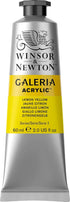 Winsor & Newton Galeria Acrylic Color, 60ml (2-oz) Tube, Lemon Yellow...