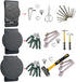 3 PCS Belt Magnetic Clips Heavy Duty Magnetic Tool Holder Black Magnet Belt Organizer for Screws Nails Screwdrivers Wrench Metal Accessories (Medi...