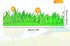 8 Pcs 7.8 Inch Tall Jumbo Borders Bulletin Board Borders Strips for Bulletin Board Classroom Decorations (Green Grass)...