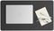 Smead Desk Pad, Vegan Leather Desk Mat with Non-Slip Faux Suede Backing, Perfect Desk Organizer for Office Decor, 23.6” x 13.7” Small, Charcoal (6...