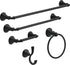 Delta Faucet 76435-BL Ashlyn Towel Hook, Matte Black...